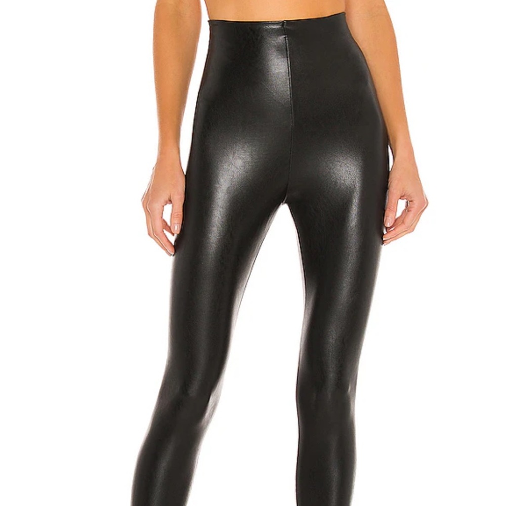 Commando Faux Leather Leggings - Size M